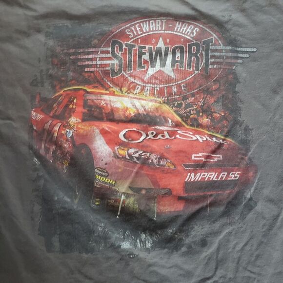 Nascar Tony Stewart Chase Authentics Stewart Haas Racing Old Spice #14 Shirt 3XL - Picture 4 of 8